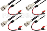 Tip Plug to BNC Male Cable Assemblies
