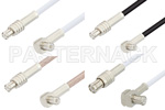 MCX Plug Right Angle to MCX Plug Cable Assemblies