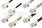 SMB Plug Right Angle to SMB Plug Right Angle Cable Assemblies