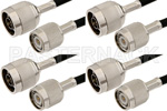 TNC Male to Type N Male Cable Assemblies