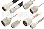 Type N Male to TNC Male Cable Assemblies