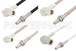 SMB Plug Right Angle to SMB Jack Cable Assemblies