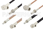 SMB Jack to SMB Plug Right Angle Cable Assemblies