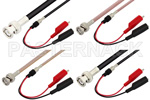 Alligator Clip to BNC Male Test Cable Assemblies