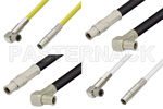 Mini SMB Plug Right Angle 75 Ohm to Mini SMB Plug 75 Ohm Cable Assemblies