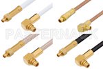 MMCX Plug Right Angle to MMCX Plug Cable Assemblies