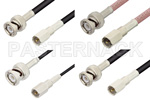 BNC Male to FME Plug Cable Assemblies