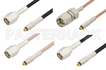 MC-Card Plug to SMA Male Cable Assemblies