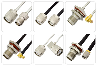 TNC Hand Formable Semi-Rigid Cable Assemblies