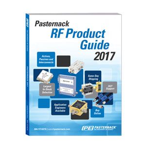 Pasternack Publishes New 2017 RF Product Guide Which is Available Now