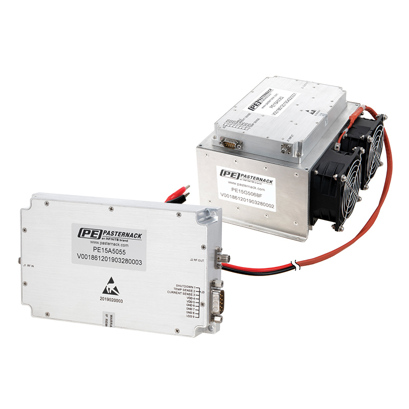 Class AB High Power Amplifiers with Optional Heatsinks