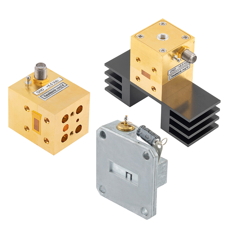 Oscillators Cover WR-90, WR-42 and WR-28 Waveguide Sizes and Support X, K and Ka Bands