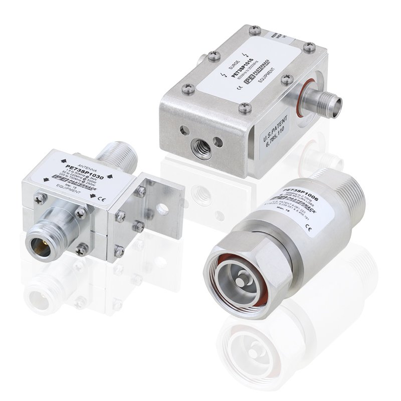 Pasternack Coaxial RF Lightning and Surge Protectors