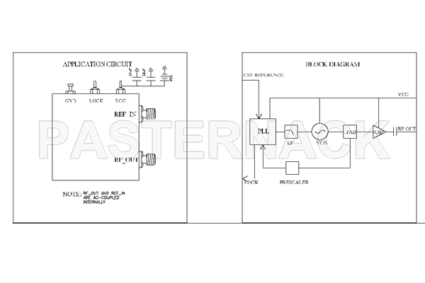 6 GHz Phase Locked Oscillator, 10 MHz External Ref., Phase Noise -95 dBc/Hz, SMA