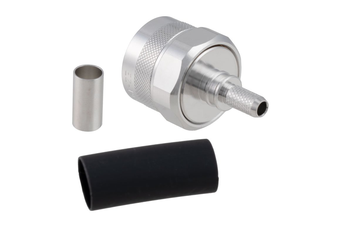 N Male Connector Crimp/Non-Solder Contact Attachment for LMR-195, PE-C195