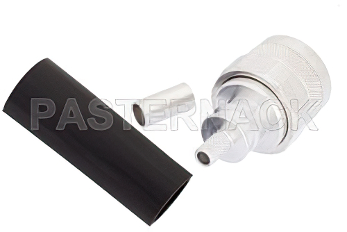 N Male Connector Crimp/Non-Solder Contact Attachment for LMR-200, PE-C200