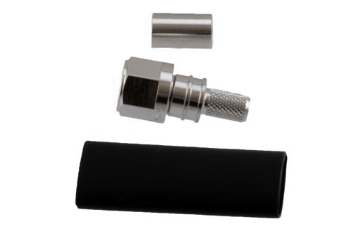 75 Ohm F Male Connector Crimp/Non-Solder Contact Attachment for