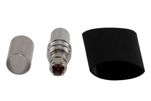 75 Ohm F Male Connector Crimp/Non-Solder Contact Attachment for LMR-600-75, LMR-600-75-DB, LMR-600-75-FR