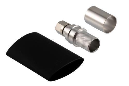 75 Ohm F Male Connector Crimp/Non-Solder Contact Attachment for LMR-600-75, LMR-600-75-DB, LMR-600-75-FR