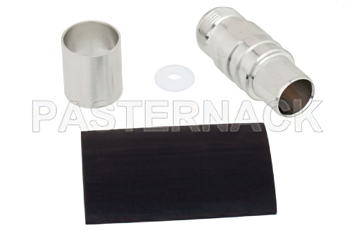 N Female Connector Crimp/Non-Solder Contact Attachment for LMR-600, PE-C600