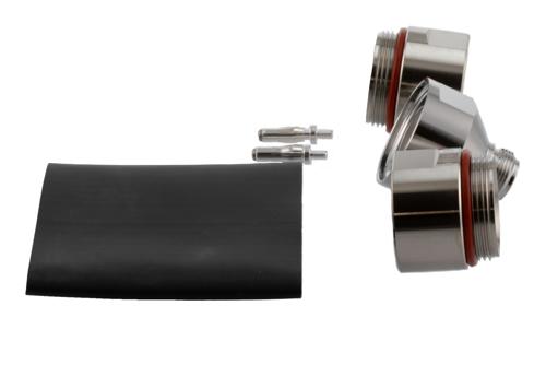 N Female Connector Clamp/Non-Solder Contact Attachment for LMR-900, LMR-900-LLPX