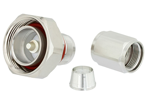 7/16 DIN Male Connector Clamp/Non-Solder Contact Attachment for LMR-SW396