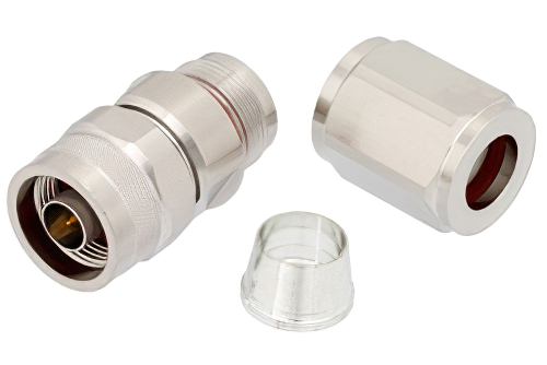 N Male Connector Clamp/Non-Solder Contact Attachment for LMR-SW396