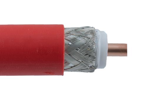 Low Loss Flexible LMR-600-LLPX Rated Coax Cable with Fluoropolymer Jacket