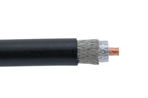 Low Loss Flexible LMR-900-DB Rated Coax Cable Double Shielded with Black PE Jacket