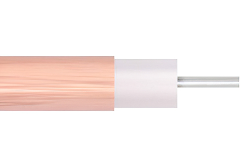 75 Ohm 141 Semi-rigid Coax Cable with Copper Outer Conductor