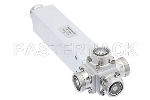 4 Way 7/16 DIN equal-tapper High Power From 700 MHz to 2.7 GHz Rated at 500 Watts