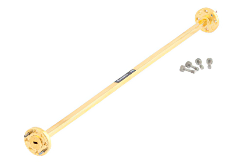 WR-12 Instrumentation Grade Straight Waveguide Section 9 Inch Length with UG-387/U Flange Operating from 60 GHz to 90 GHz