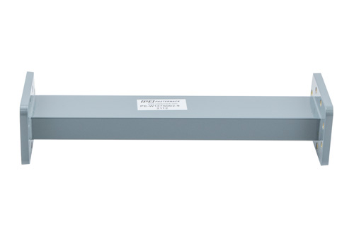 WR-137 Commercial Grade Straight Waveguide Section 9 Inch Length with CPR-137G Flange Operating from 5.85 GHz to 8.2 GHz