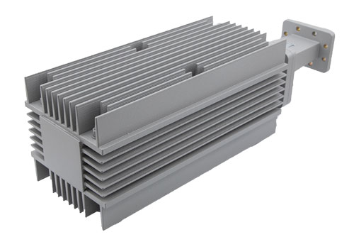 500 Watts WR-137 Waveguide Load 5.38 GHz to 8.17 GHz, Aluminum with CPR-137F Flange