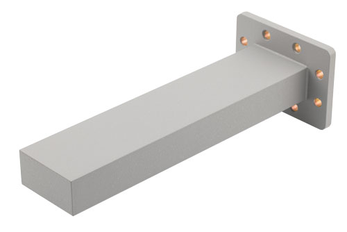 5 Watts WR-187 Waveguide Load 3.94 GHz to 5.99 GHz, Aluminum with CPR-187F Flange