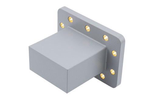 5 Watts WR-229 Waveguide Load 3.22 GHz to 4.9 GHz, Brass with CPR-229F Flange