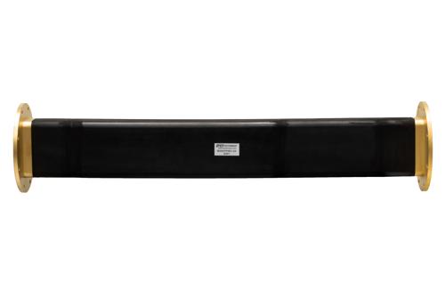 WR-284 Twistable Flexible Waveguide 24 Inch, UG Round Cover Flange Operating from 2.6 to 3.95 GHz