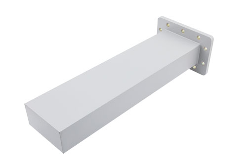 5 Watts WR-284 Waveguide Load 2.6 GHz to 3.95 GHz, Aluminum with CPR-284F Flange