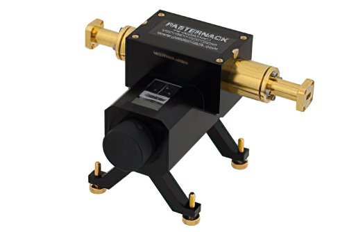 0 to 50 dB Waveguide Direct Read Attenuator, WR-28, From 26.5 GHz to 40 GHz, UG-599/U Flange