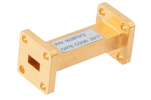 Highpass Waveguide Filter With WR-28 Interface Operating from 30 GHz to 40 GHz