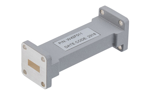 Bandpass Waveguide Filter With WR-42 Interface Operating from 17.7 GHz to 23.55 GHz
