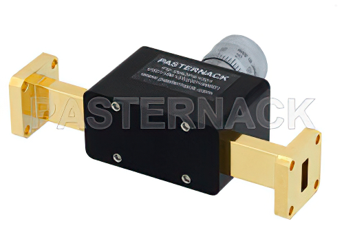 0 to 180 Degree WR-42 Waveguide Phase Shifter, From 18 GHz to 26.5 GHz, With a UG-595/U Flange