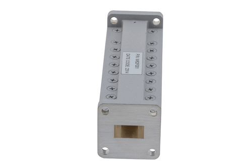 Bandpass Waveguide Filter With WR-62 Interface Operating from 13.75 GHz to 14.5 GHz