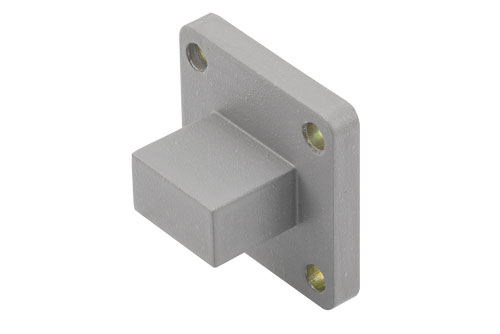1 Watt WR-62 Waveguide Load 14.5 GHz to 17.8 GHz, Aluminum with UG Square Cover Flange