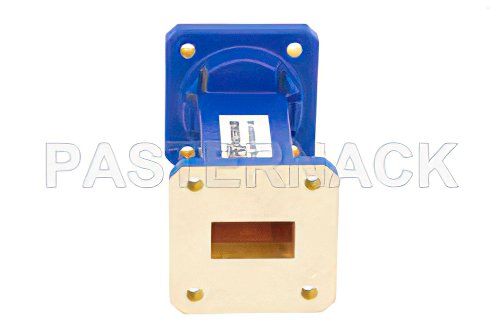WR-75 Commercial Grade Straight Waveguide Section 3 Inch Length with UBR120 Flange Operating from 10 GHz to 15 GHz