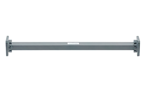WR-75 Straight Waveguide Section 12 Inch Length, Square Cover Flange from 10 GHz to 15 GHz