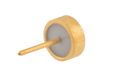 Hermetic Seal Solder Contact with 0.02" Diameter Full Radius Pin, 0.157" Body Diameter and 0.204" Pin Length