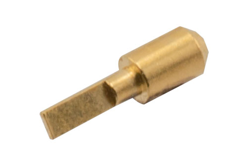 Tab pin for 0.91mm (.036inch) field replaceable connector