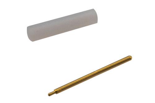Launch Pin & Dielectric for 0.23mm (0.009 Inch) Field Replaceable Connector, 4.06mm (0.160 Inch) Pin Length