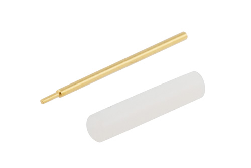 Launch Pin & Dielectric for 0.3mm (0.012 Inch) Field Replaceable Connector, 4.06mm (0.160 Inch) Pin Length